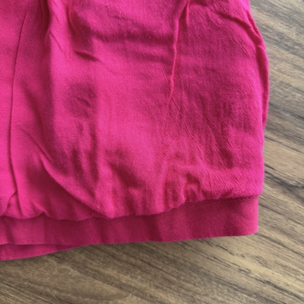 Madison The‎ Label Mayla Pink Linen Blend Shorts Pleated Size Small - Picture 9 of 9